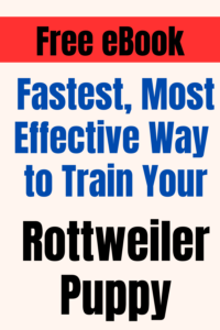 rottweiler puppy training ebook