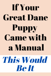 Great Dane Puppy Training eBook