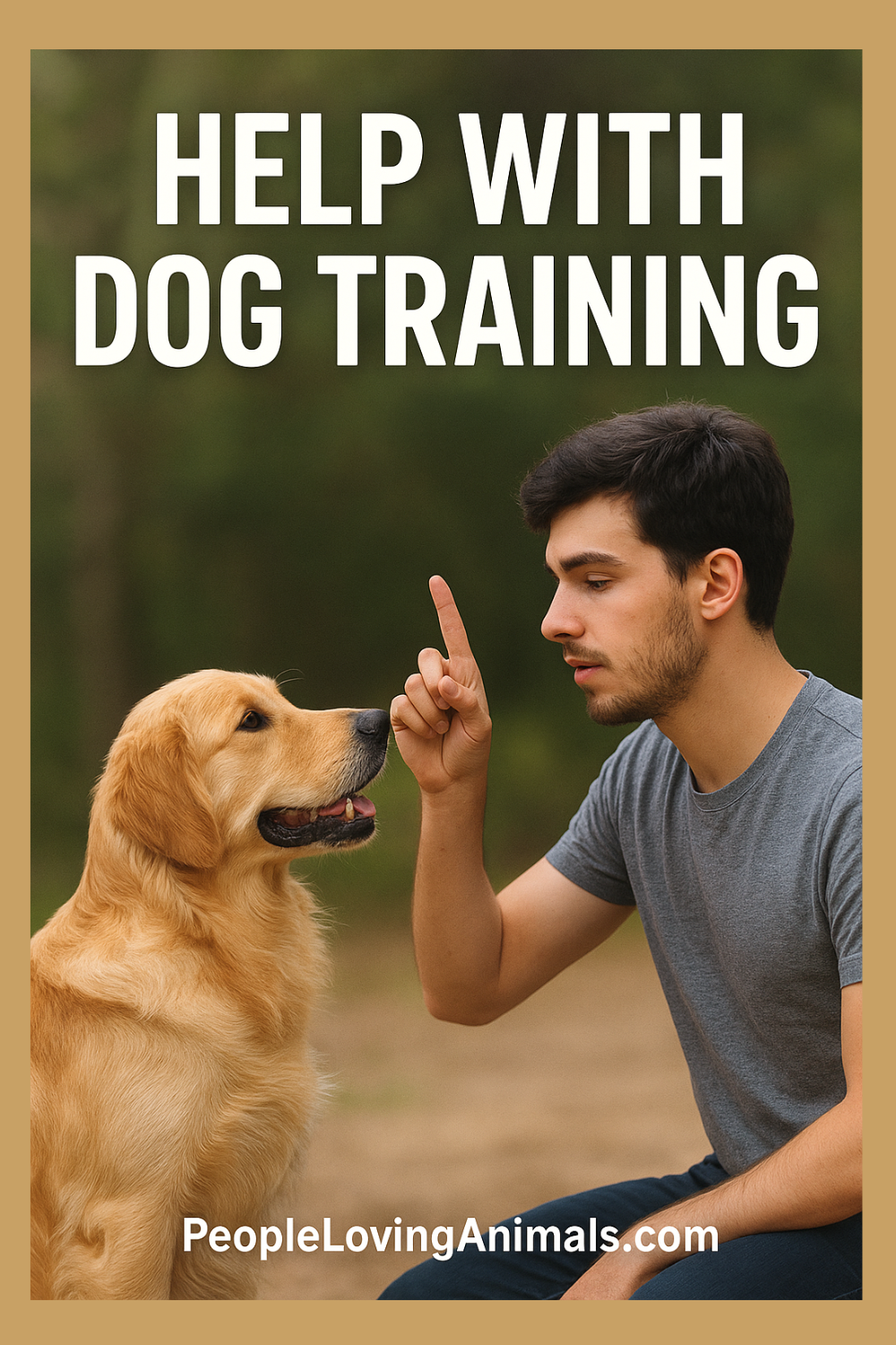 Help with Dog Training - 31 Free Dog Training Tutorials