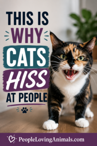 why do cats hiss at people?
