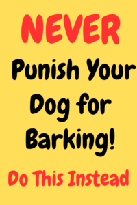 ways to stop dog barking