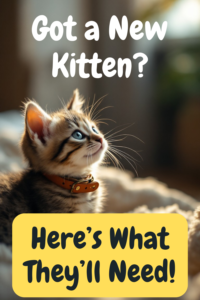 what does a new kitten need?