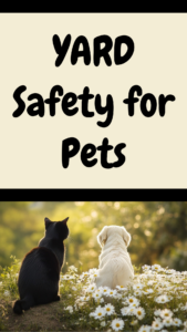 yard safety for pets