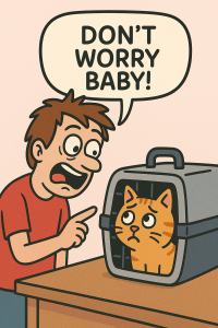 cat travel stress