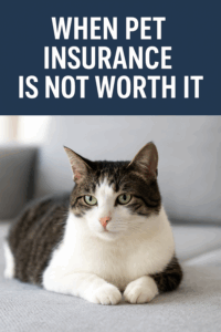 when pet insurance is not worth it