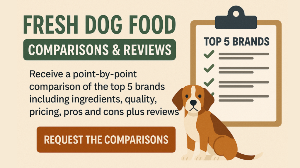 compare fresh dog food brands