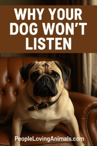 my dog won't listen