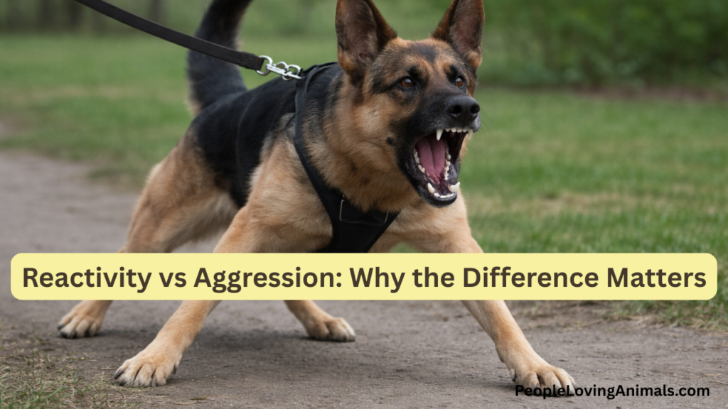 Reactivity vs Aggression: Why the Difference Matters