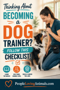 become a dog trainer checklist