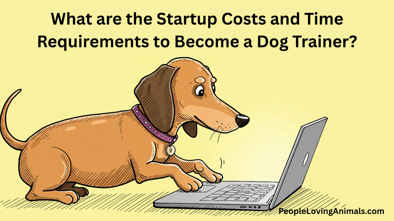 What Are the Startup Costs and Time Requirements to become a professional dog trainer?