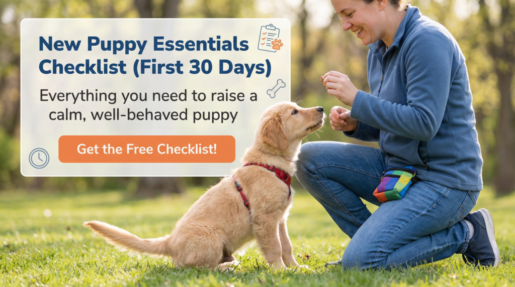 new puppy essentials checklist